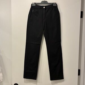 Armani Jeans Black Straight Leg Women